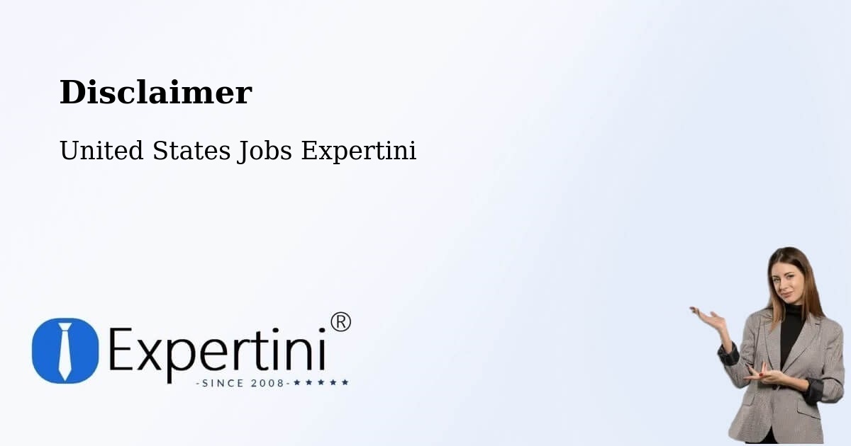 Disclaimer – New Berlin - United States Jobs Expertini