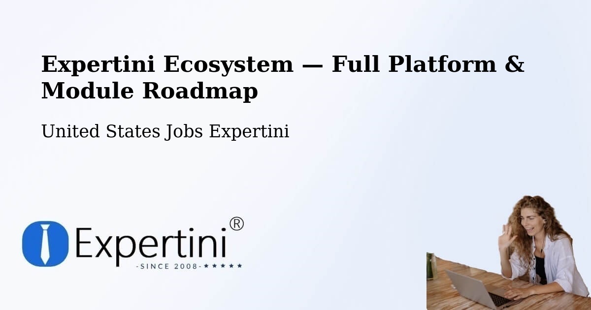 Expertini Ecosystem — Full Platform & Module Roadmap – New Berlin